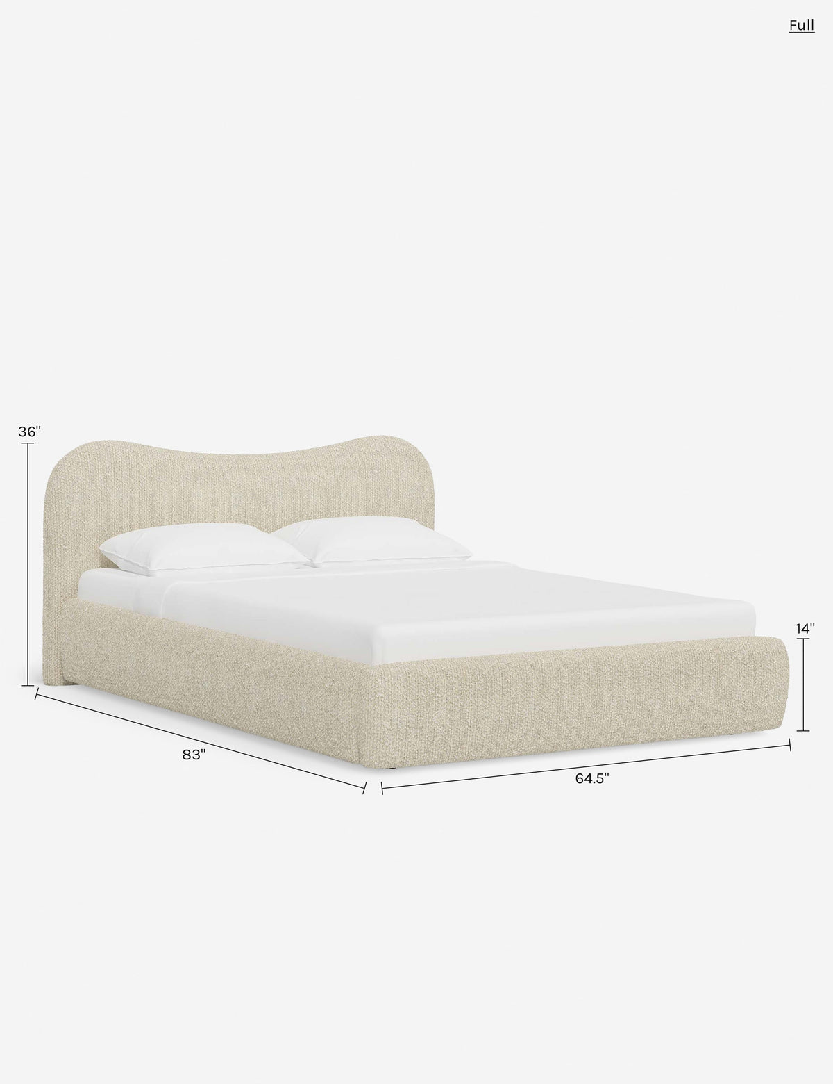 Gladys Platform Bed by Sarah Sherman Samuel