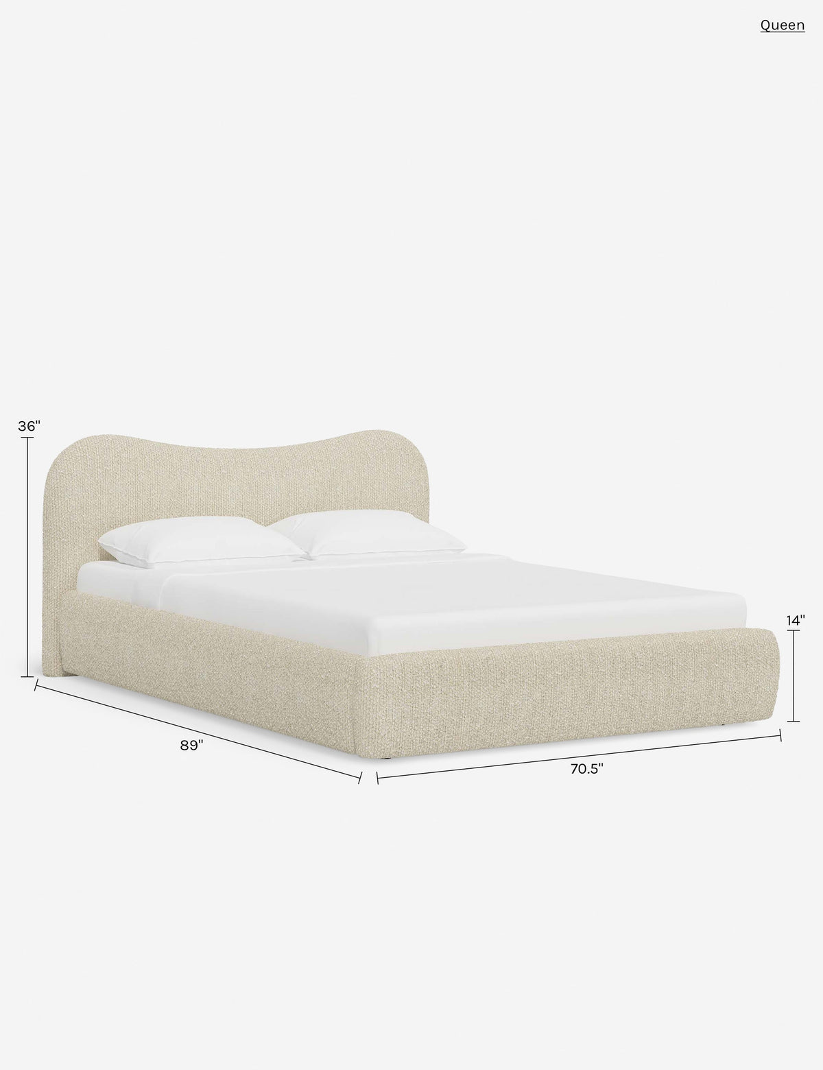Gladys Platform Bed by Sarah Sherman Samuel