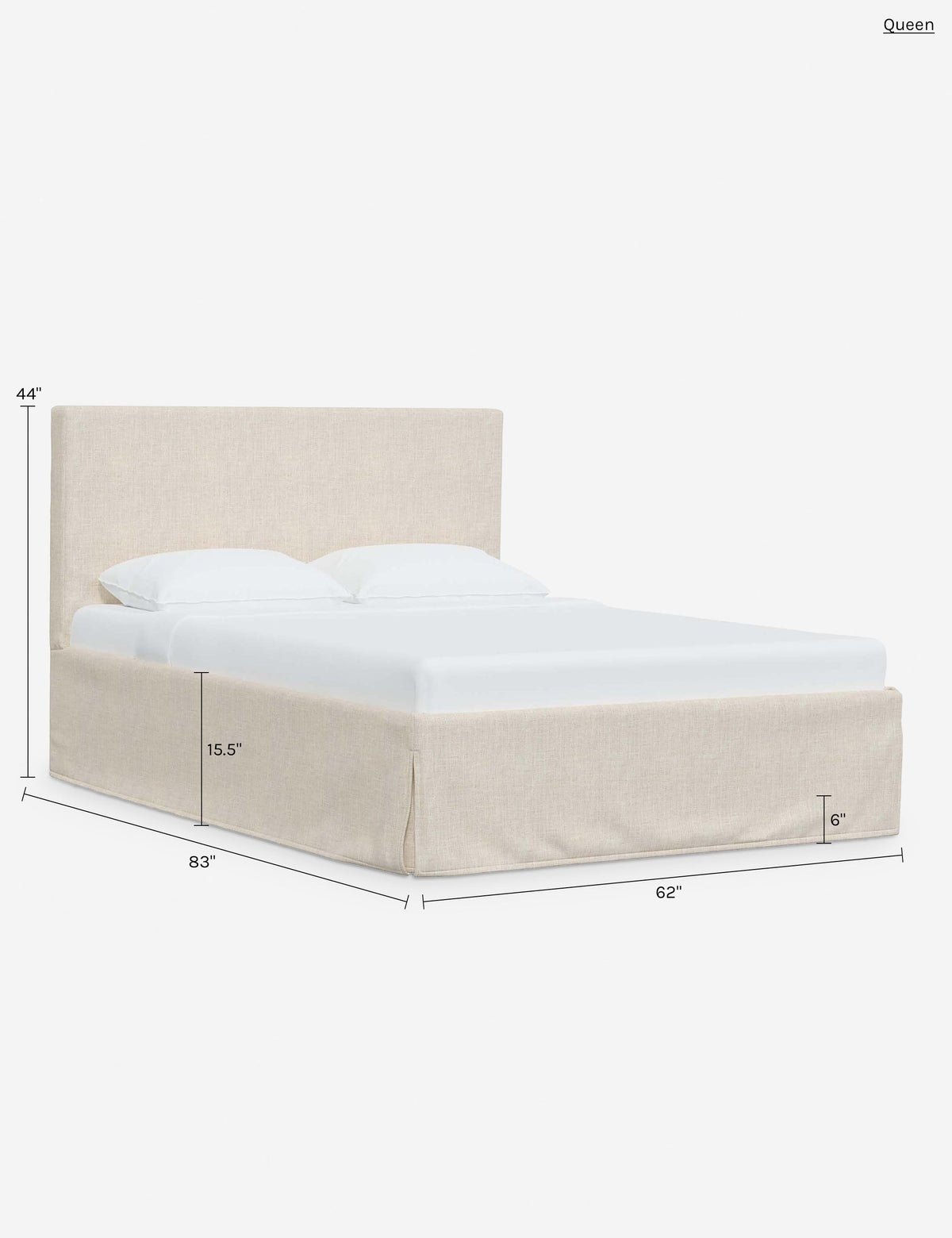 Maura Slipcover Bed