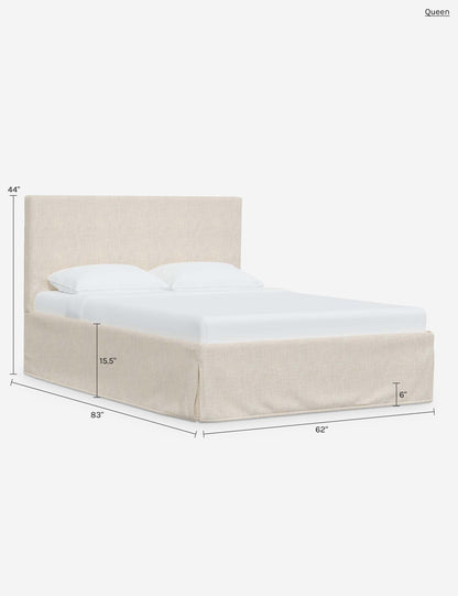 Maura Slipcover Bed