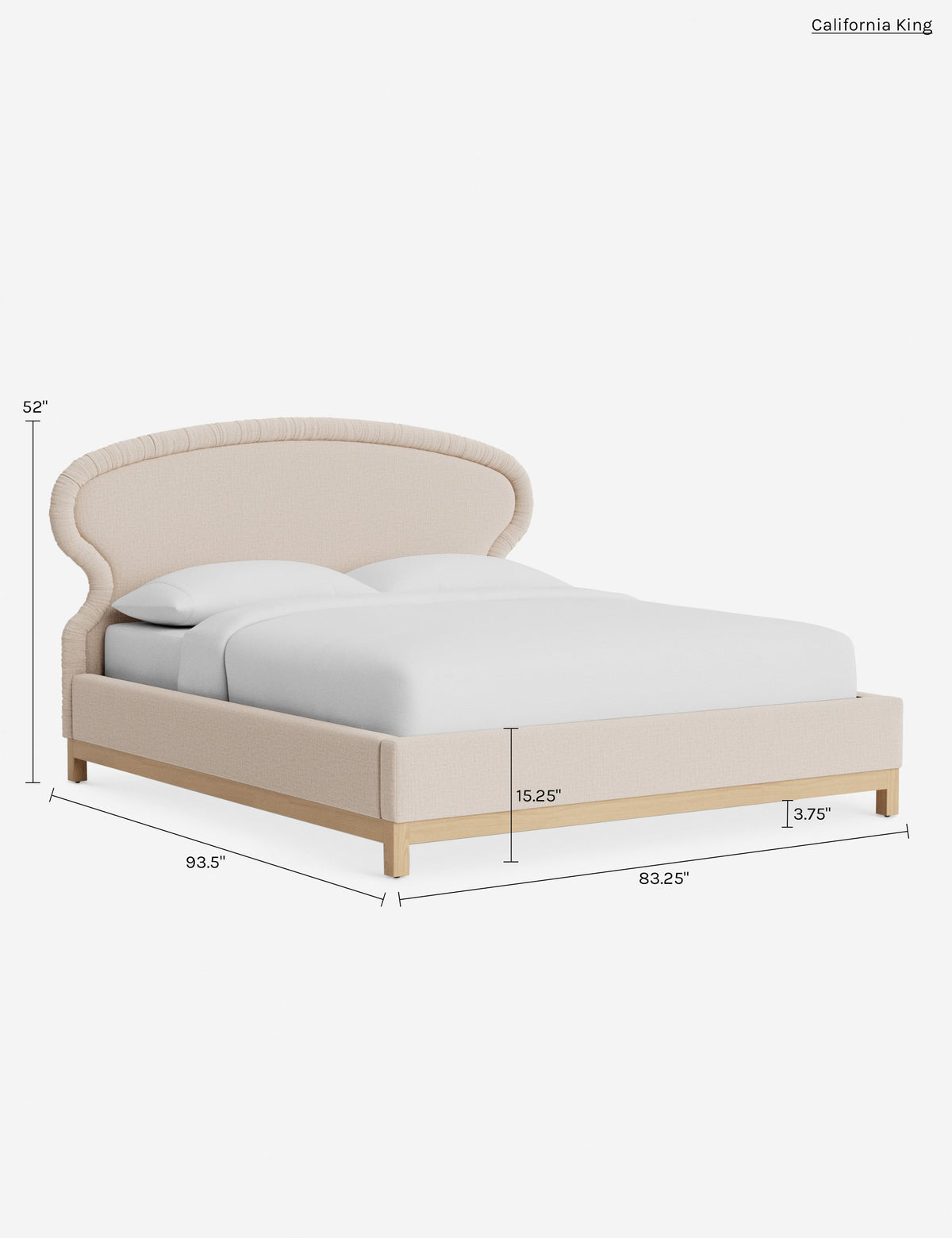 Morecambe Platform Bed by Ginny Macdonald