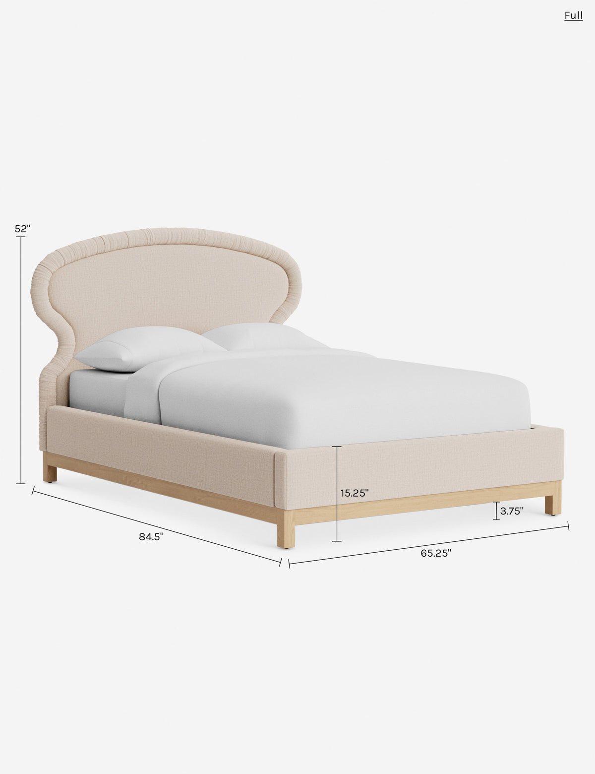 Morecambe Platform Bed by Ginny Macdonald