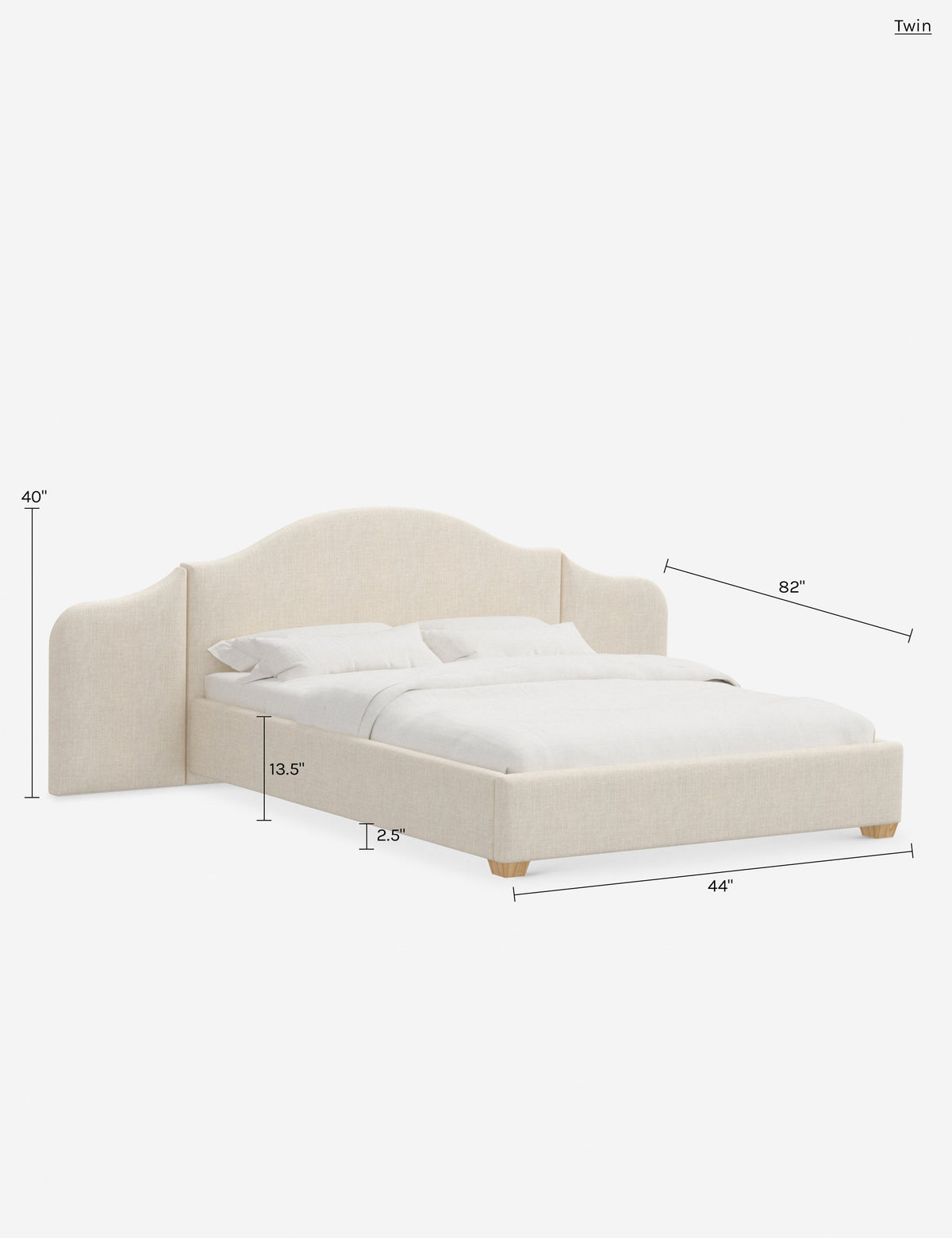 Padden Extended Headboard Platform Bed