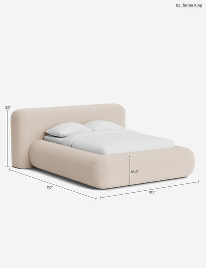 Penley Rounded Platform Bed