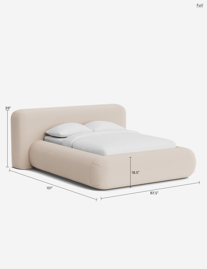 Penley Rounded Platform Bed