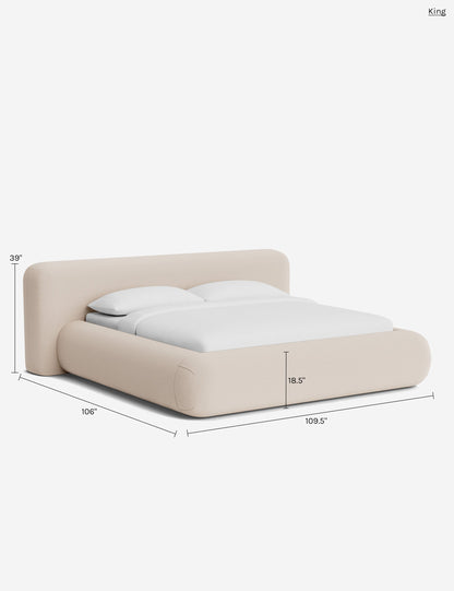 Penley Rounded Platform Bed
