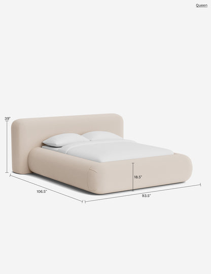 Penley Rounded Platform Bed