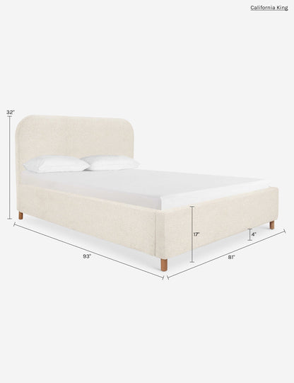 Solene Platform Bed