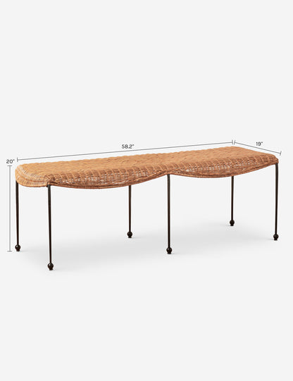 Bonnet Indoor / Outdoor Bench