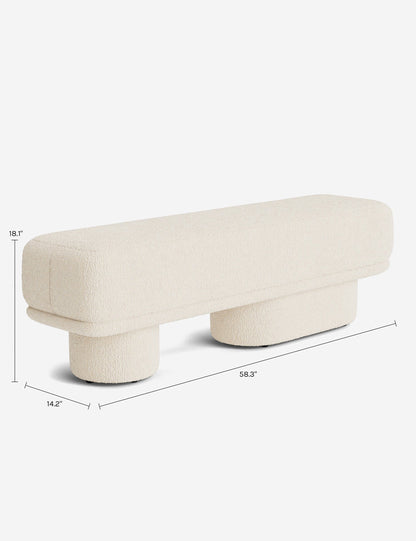 Brooks Bench by Sarah Sherman Samuel