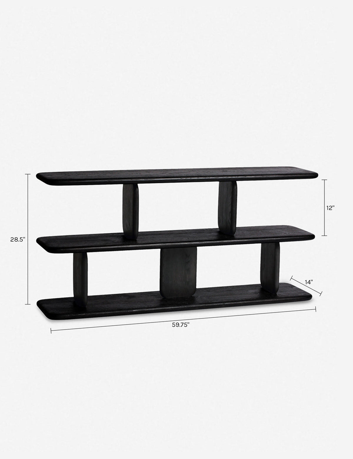 Nera Low Bookcase