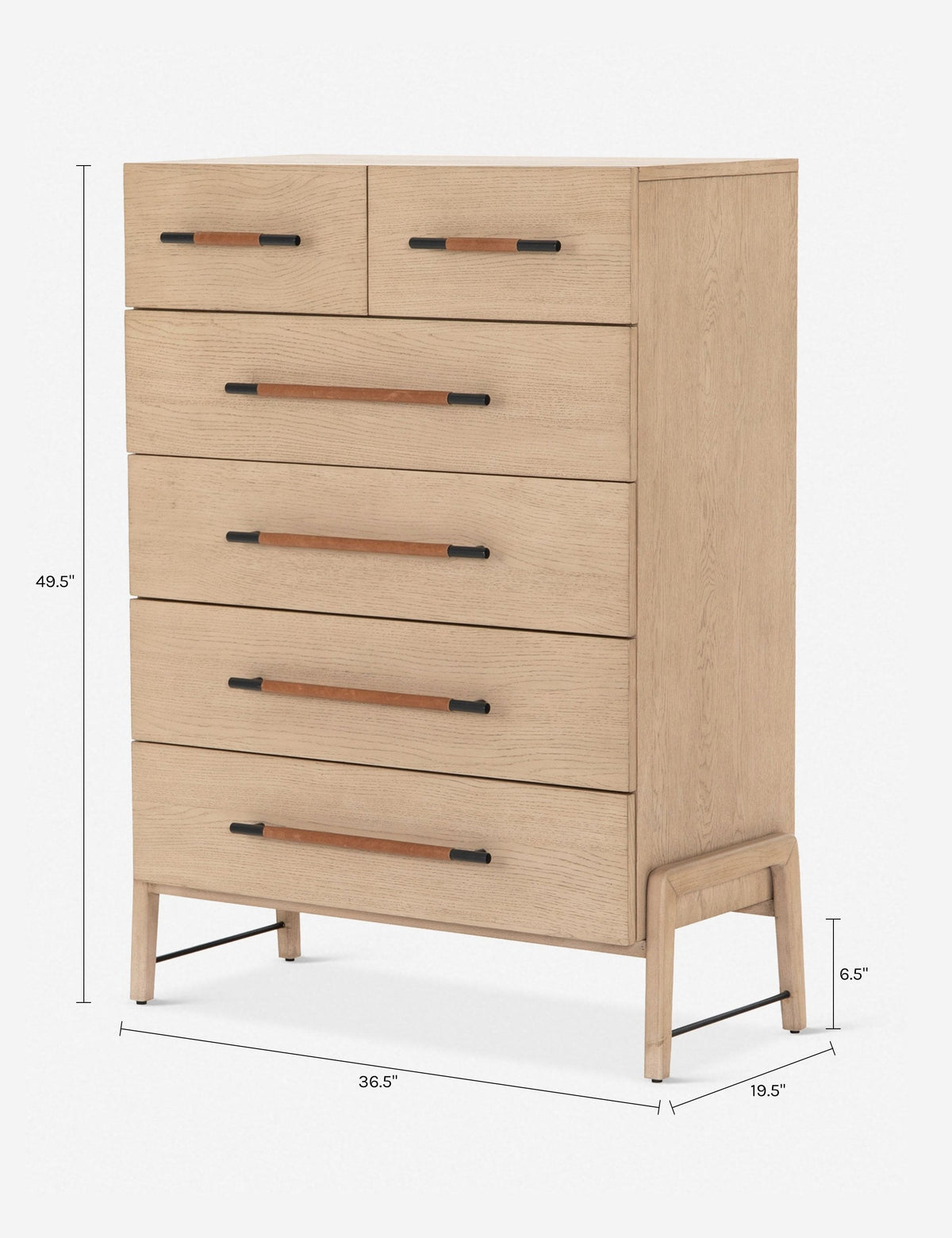 Avalon Tall 6-Drawer Dresser