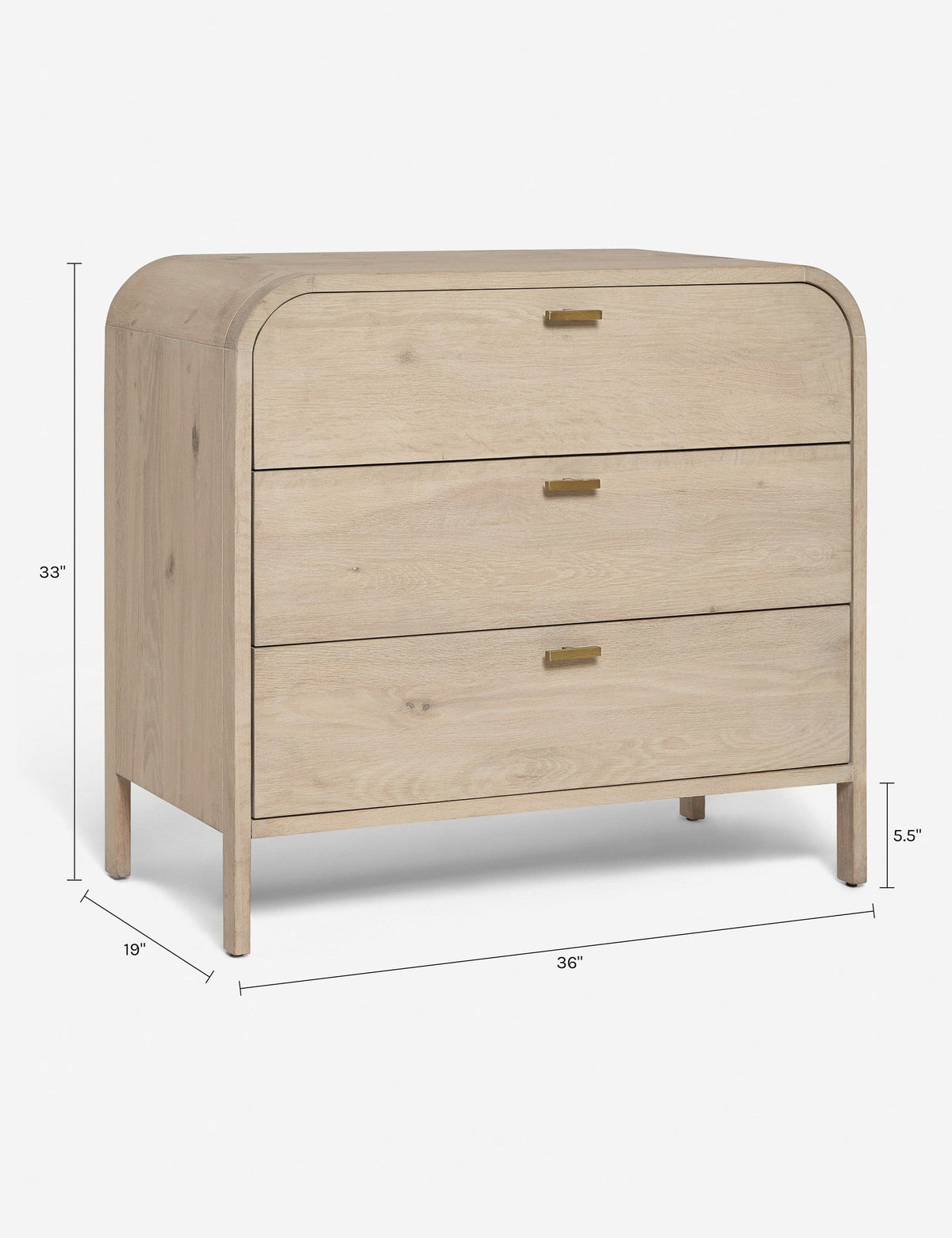 Brooke 3-Drawer Dresser