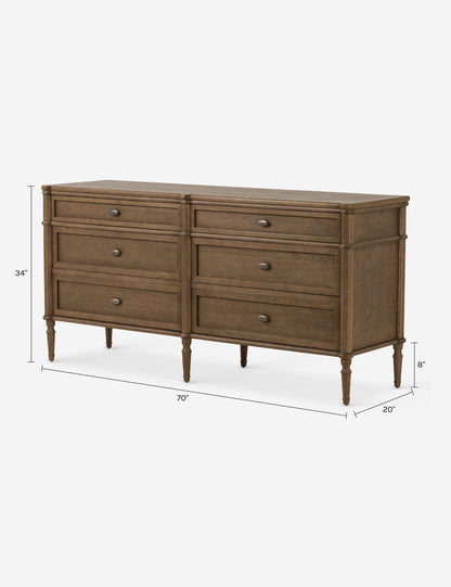 Delancey 6-Drawer Dresser