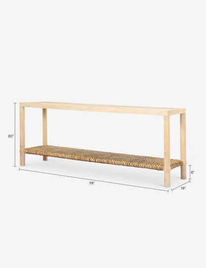 Gabriella Console Table by Amber Lewis x Four Hands