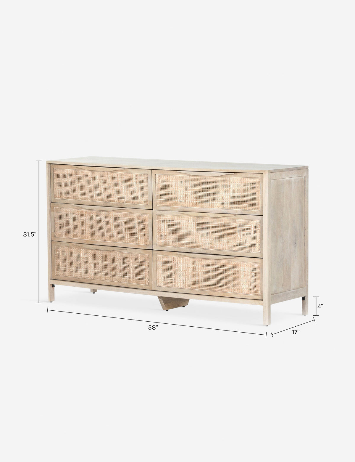 Hannah 6-Drawer Dresser