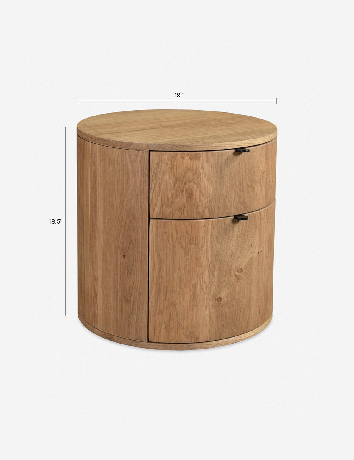 Kono 2-Drawer Nightstand