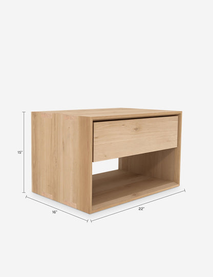 Lark Low Nightstand