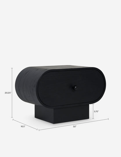 Laughlin Nightstand by Sarah Sherman Samuel