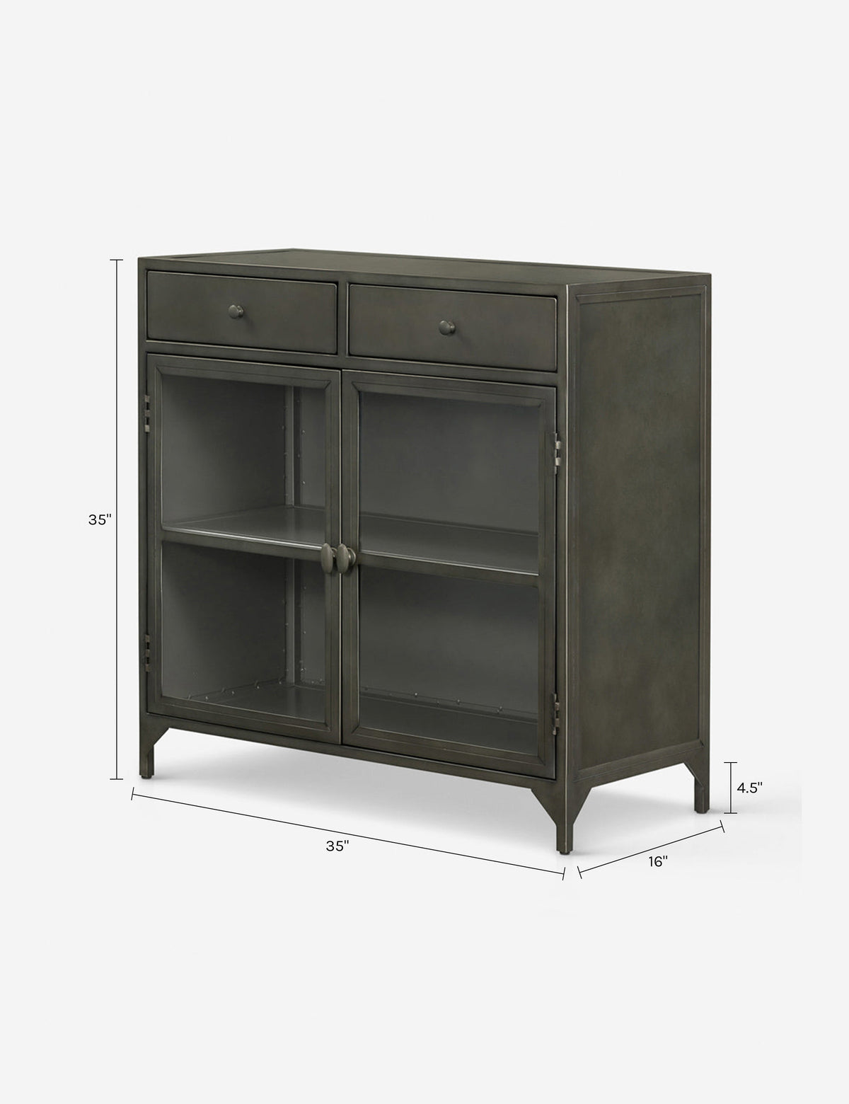 Malcom Small Curio Cabinet