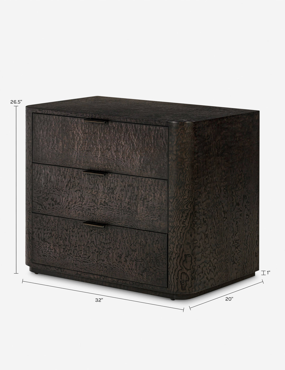 Mazra 3-Drawer Dresser