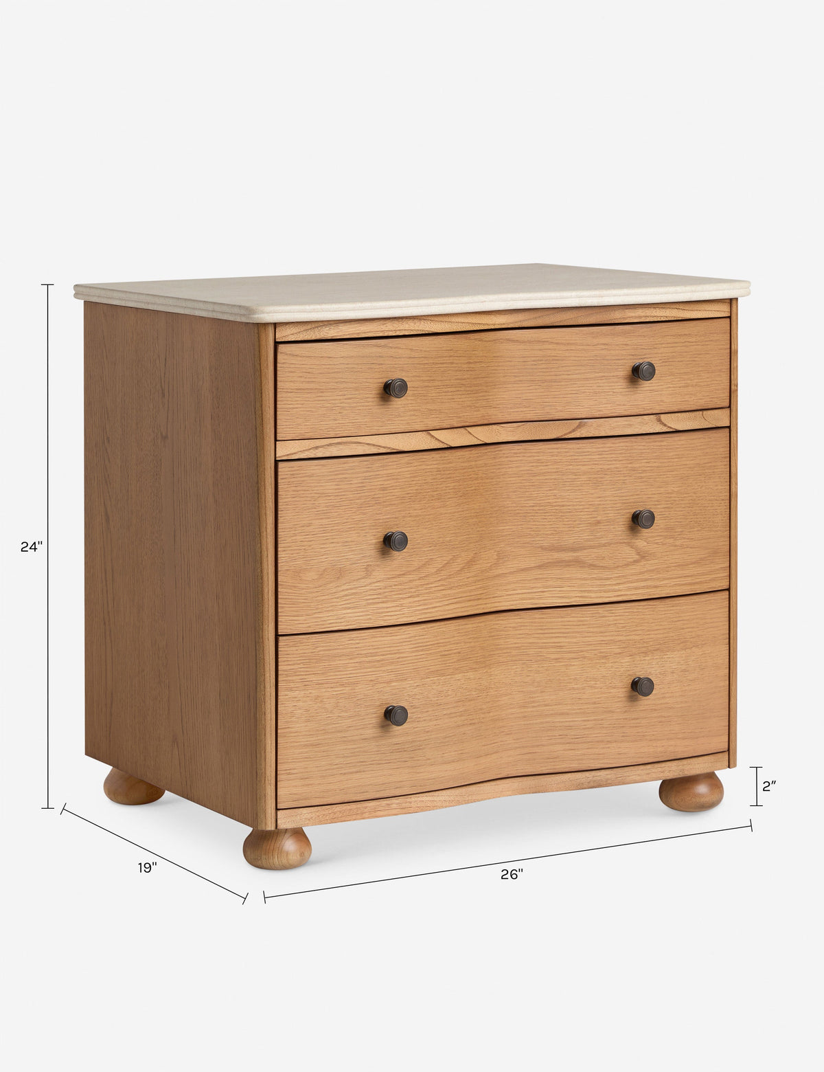 Newburgh Nightstand by Ginny Macdonald