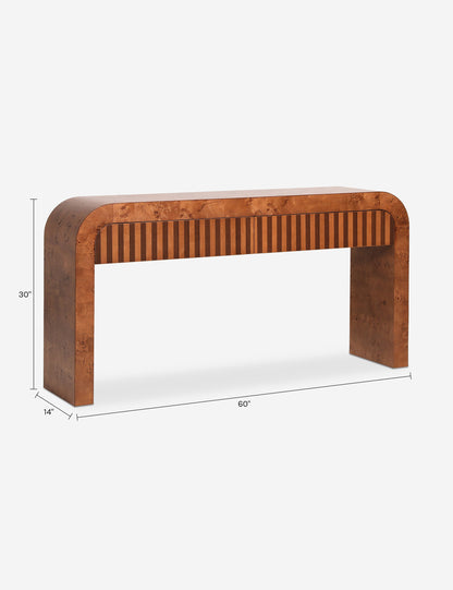 Sabal Console Table by Carly Cushnie