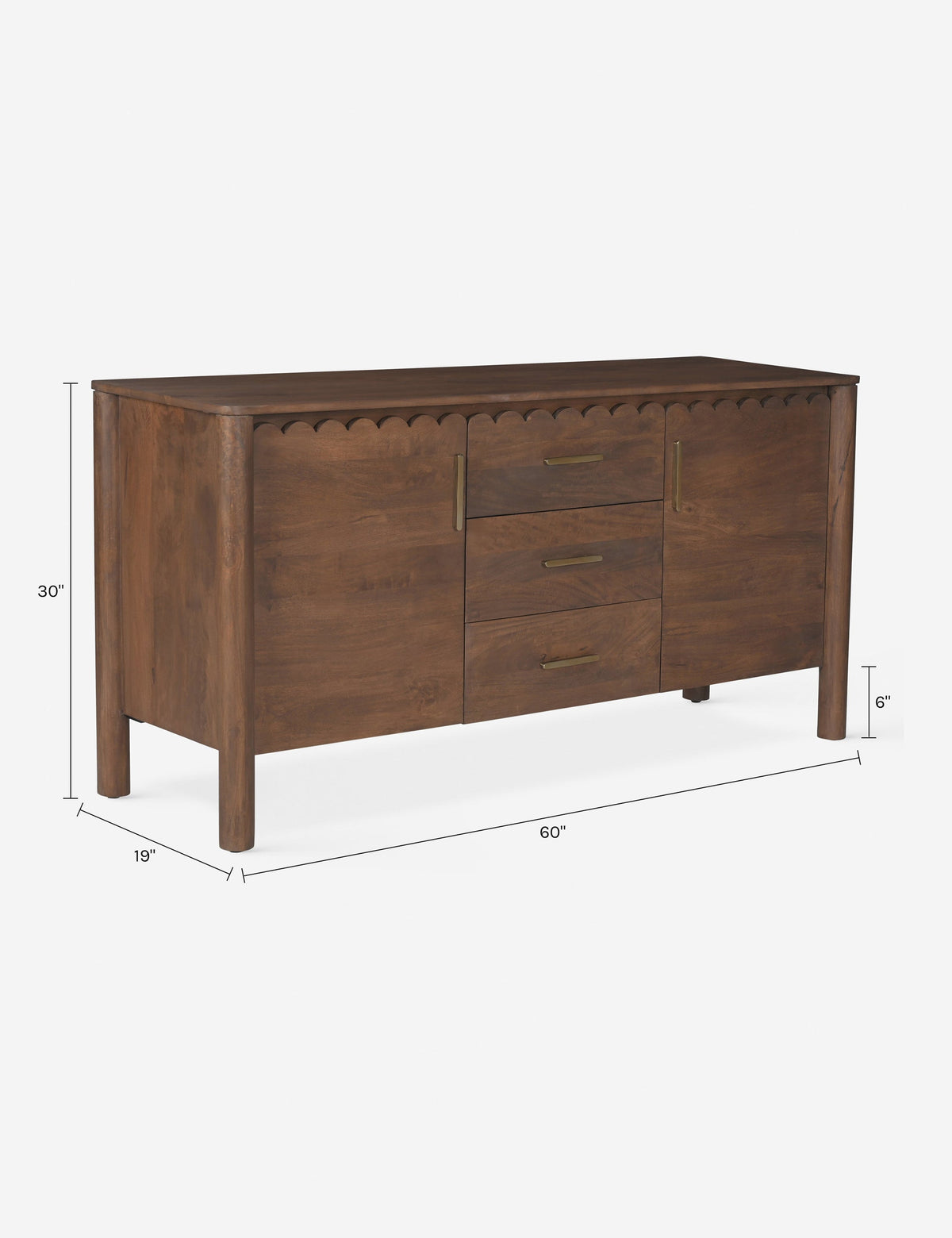Samantha 3-Drawer Sideboard