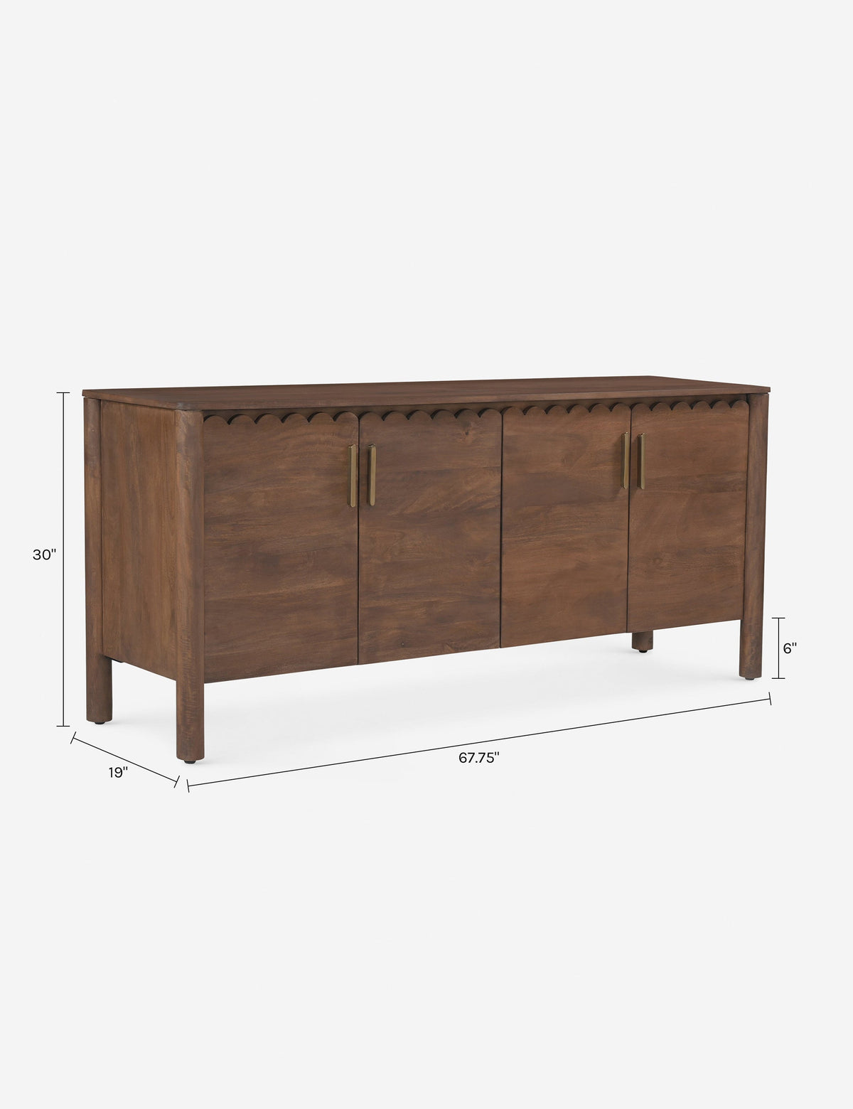 Samantha 4-Door Sideboard
