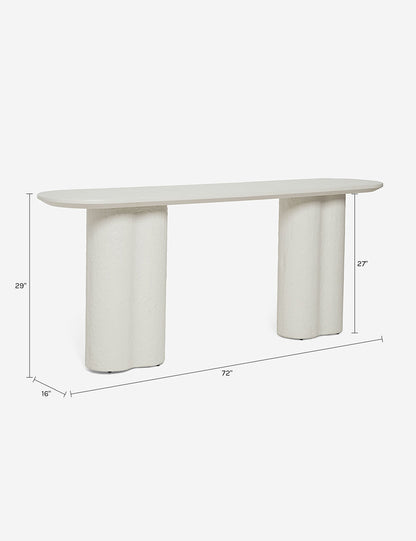 Tatia Console Table by Sarah Sherman Samuel
