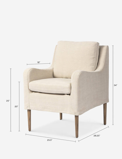 Aurelia Dining Chair by Amber Lewis x Four Hands