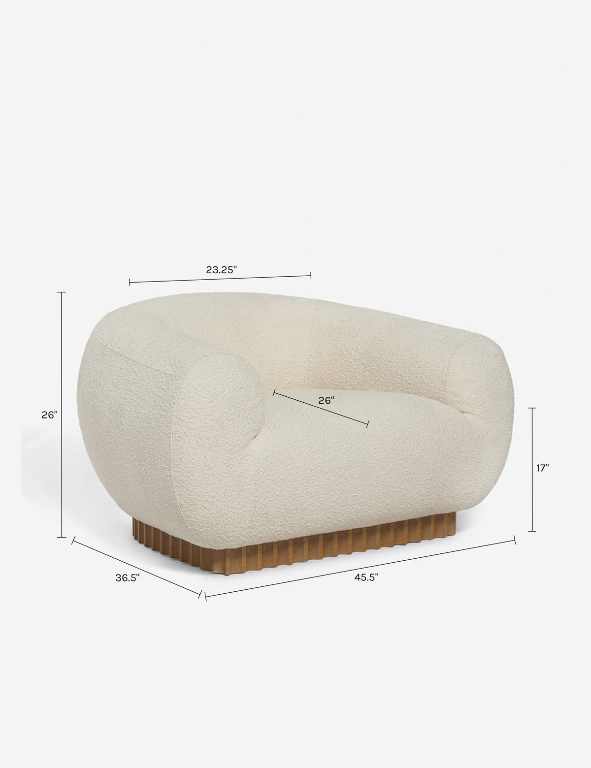 Billow Accent Chair by Sarah Sherman Samuel