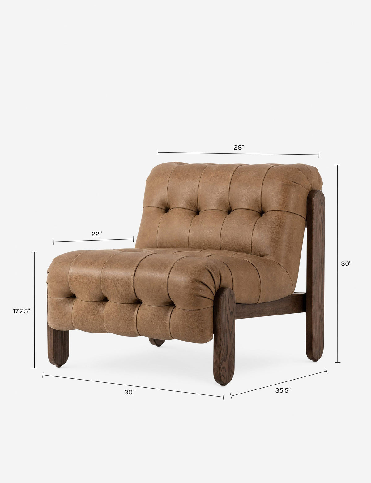 Cantor Leather Accent Chair