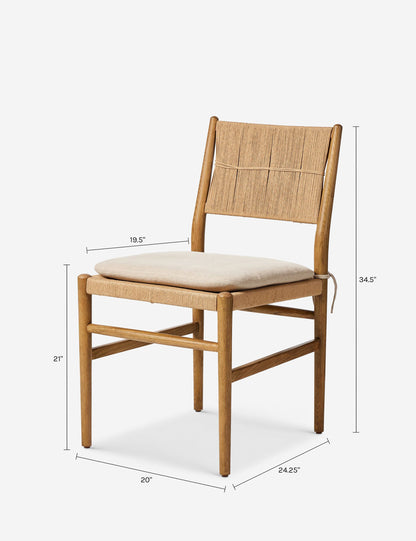Dara Dining Chair by Amber Lewis x Four Hands