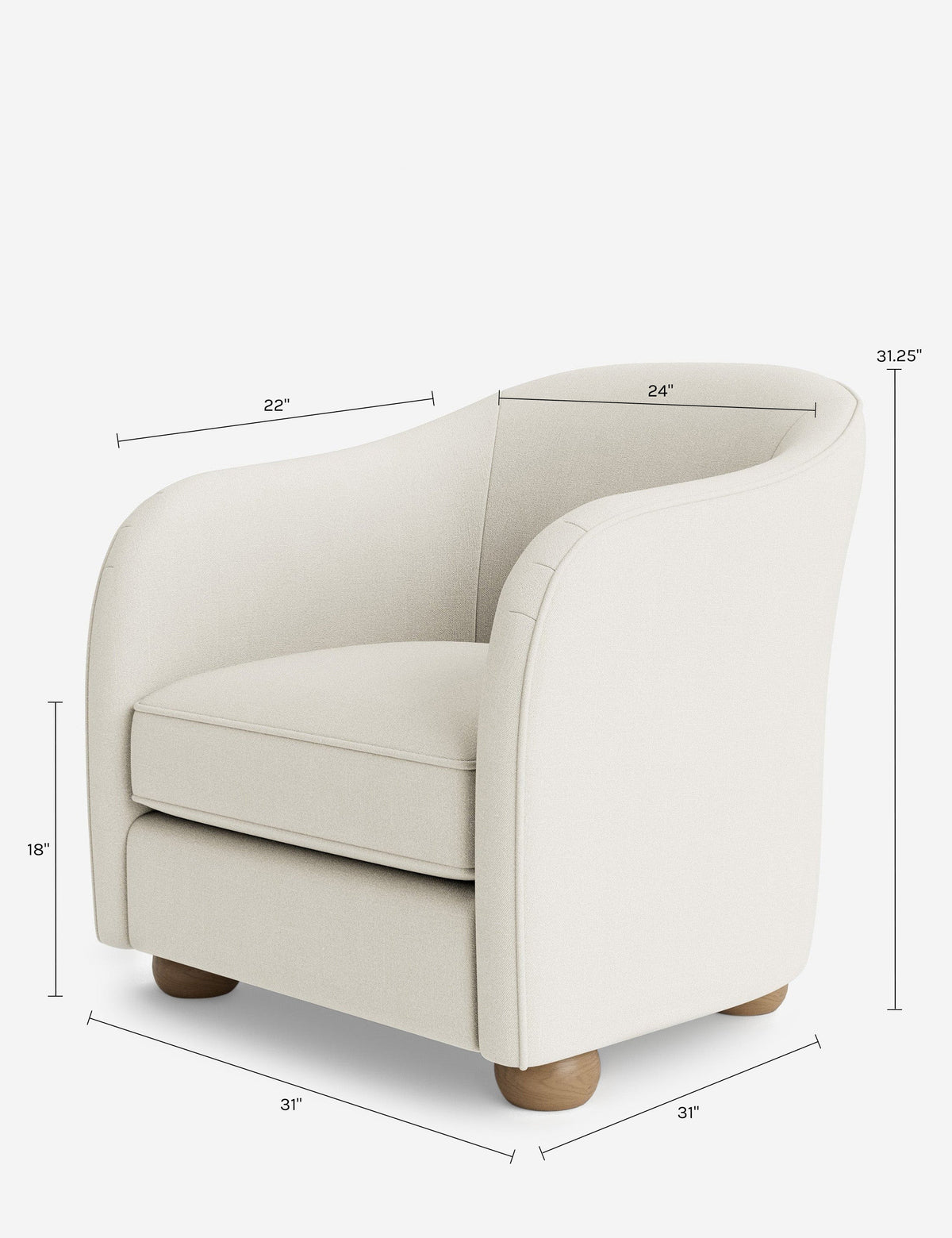 Faro Accent Chair by DISC Interiors