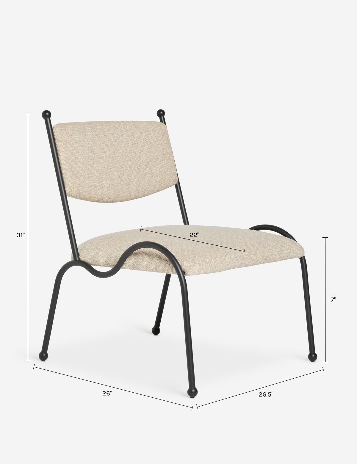 Fidia Accent Chair by Aimee Song