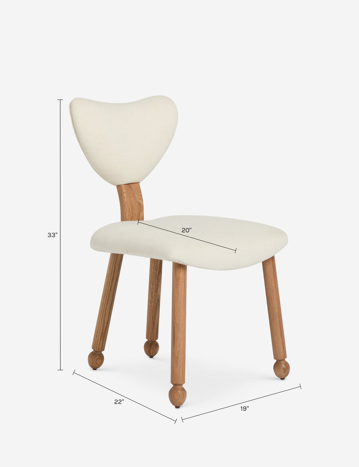 Fontaine Dining Chair by Aimee Song