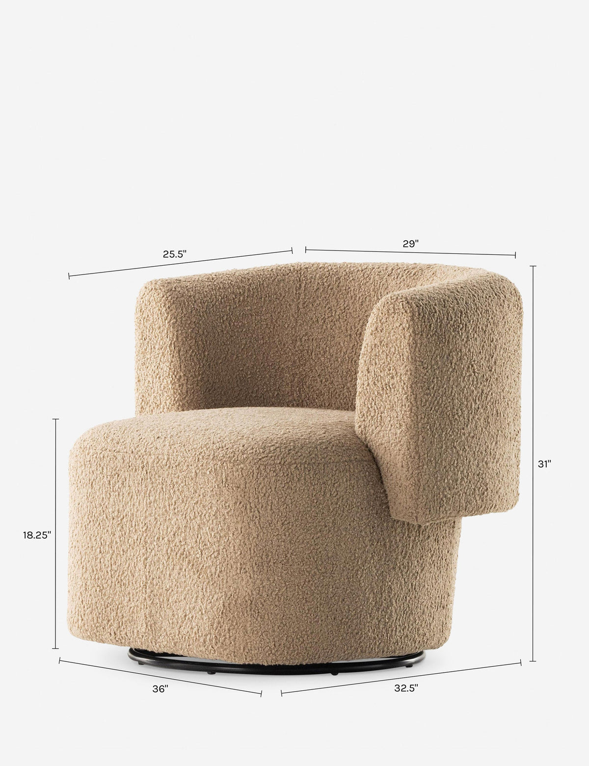 Kelis Swivel Chair