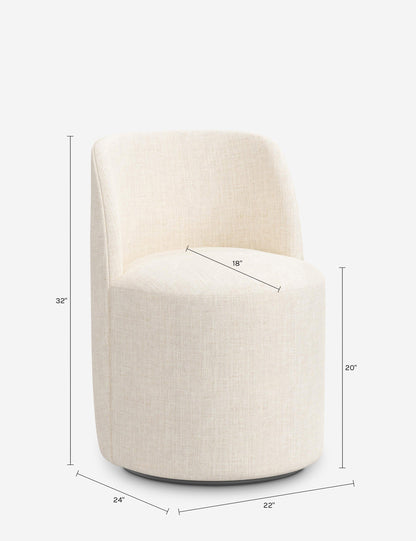 Mckay Swivel Dining Chair