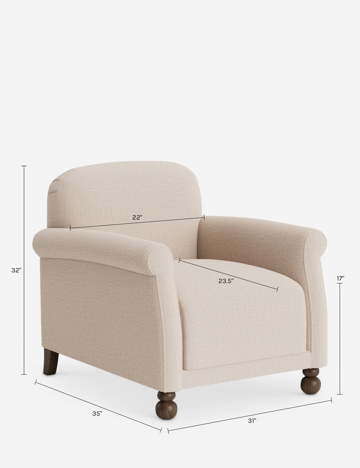 Paley Accent Chair by Heidi Caillier