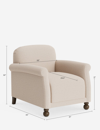Paley Accent Chair by Heidi Caillier