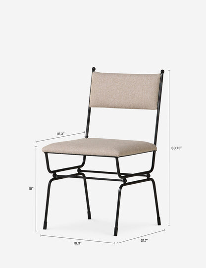 Posta Dining Chair by Gillian Segal for Moe's