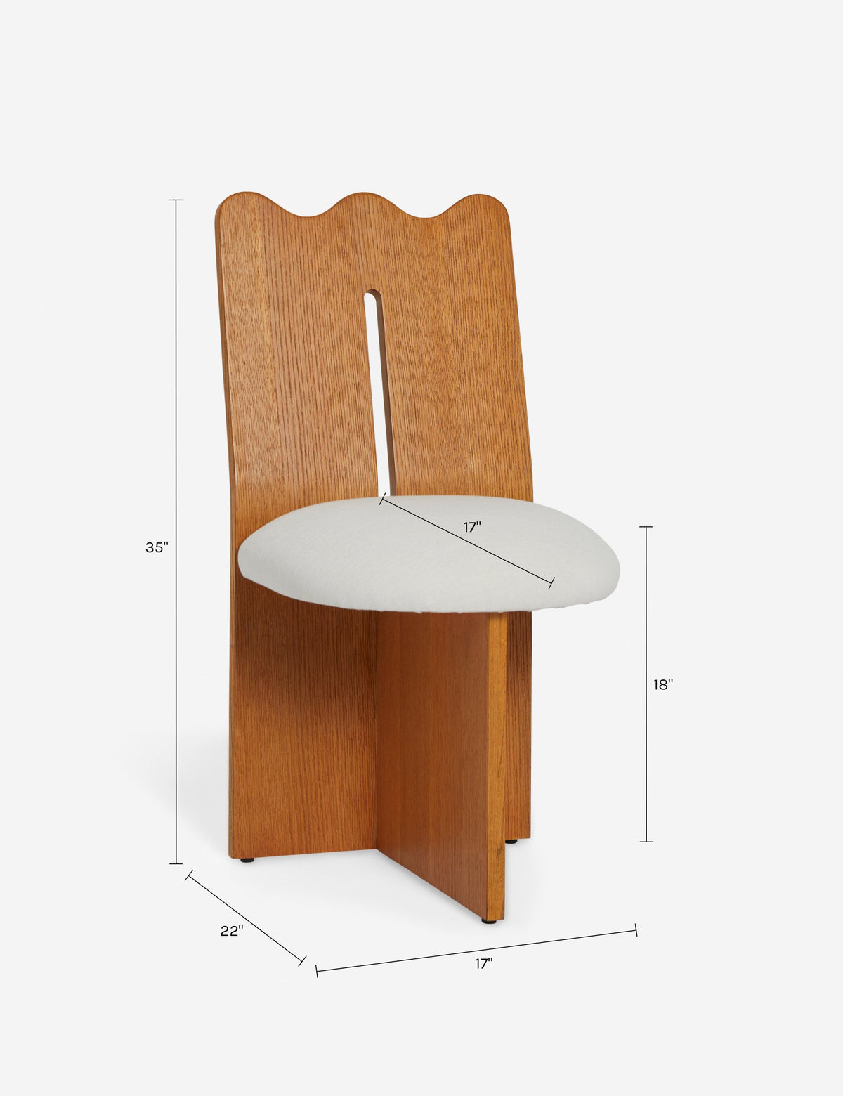 Ripple Dining Chair by Sarah Sherman Samuel