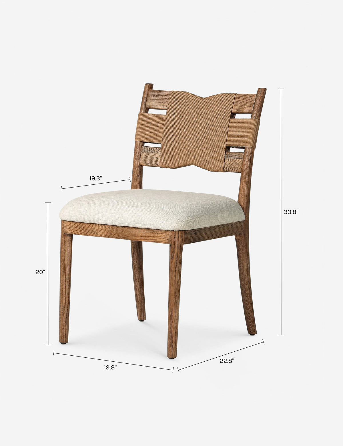 Tova Dining Chair by Amber Lewis x Four Hands