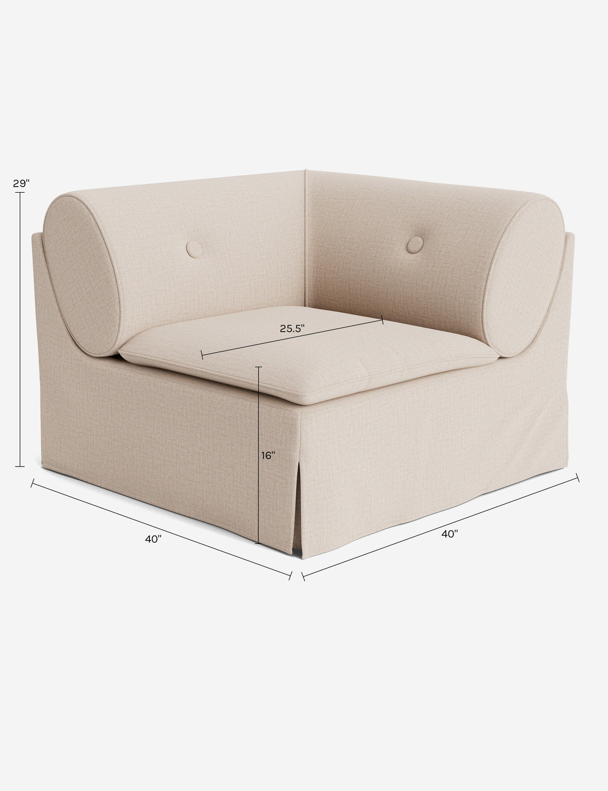 Trudy Modular Corner by Sarah Sherman Samuel