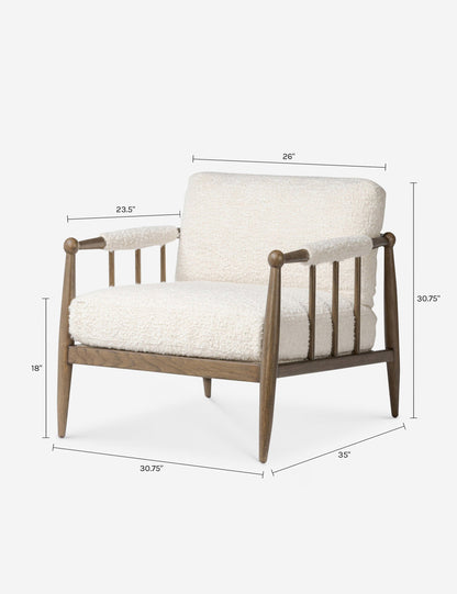 Warren  Accent Chair by Amber Lewis x Four Hands