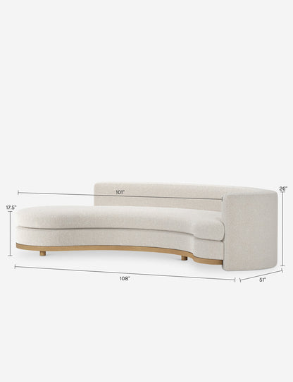 Jensen Chaise by Button Atelier x Co.House Designs