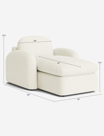 Neve Chaise by Aimee Song