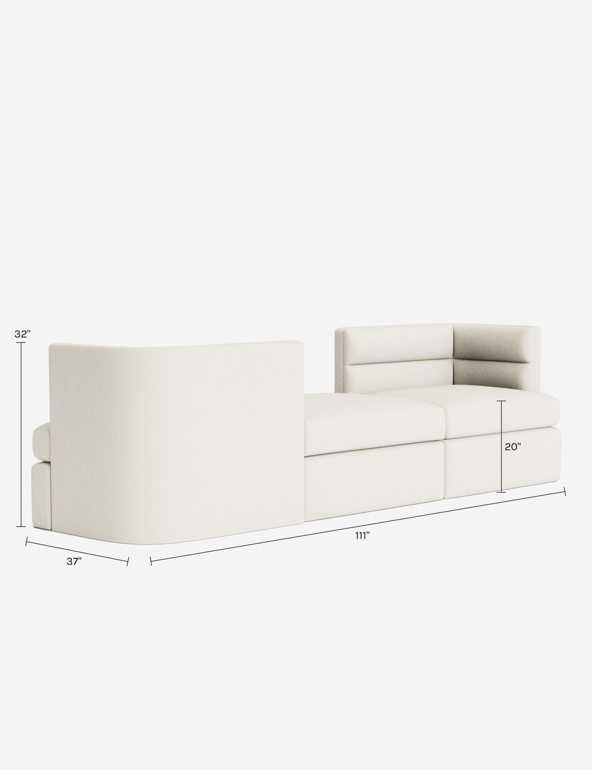 Vivi Tete-a-tete Chaise