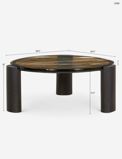 Carlin Round Nesting Coffee Table